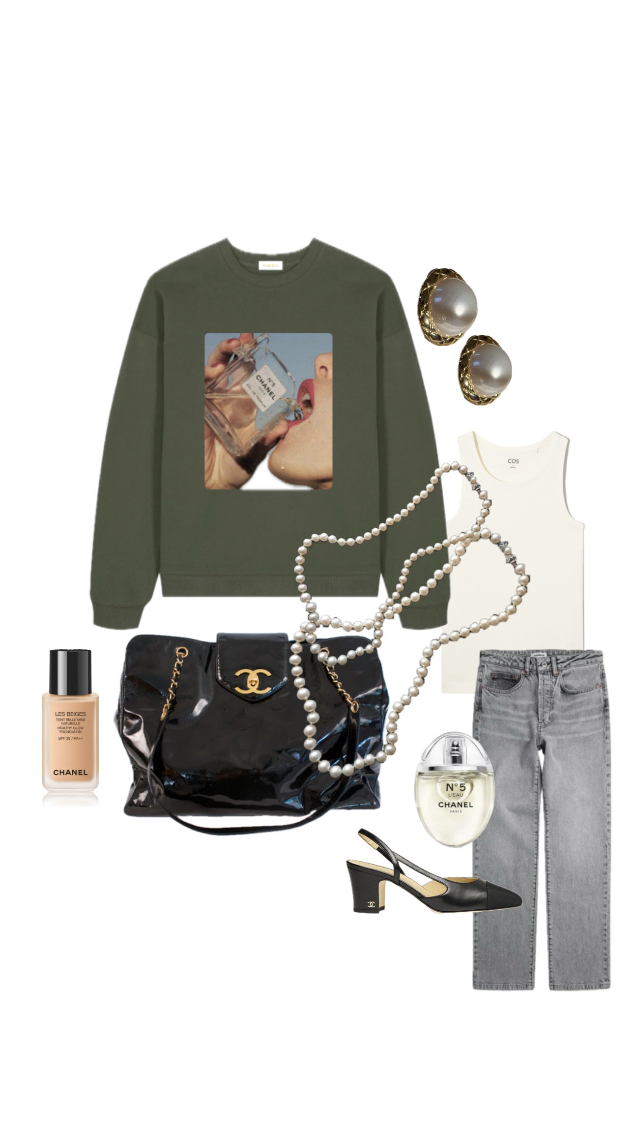 Sweatshirt / Drinking Chanel