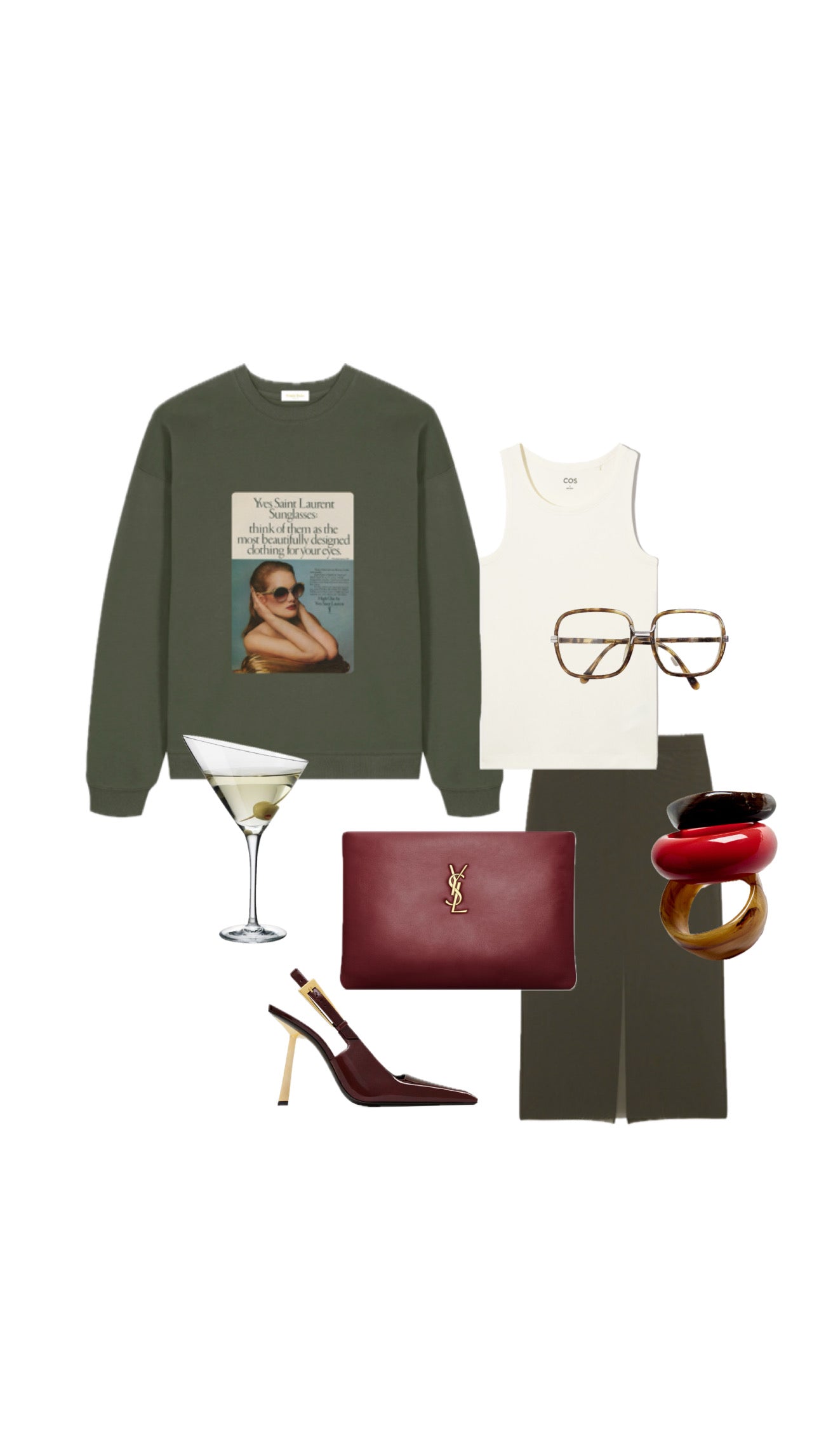 Sweat-shirt / YSL 1979