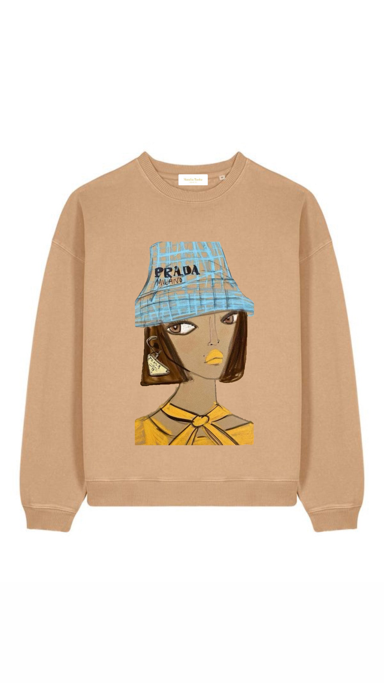Sweatshirt / Blue Hat
