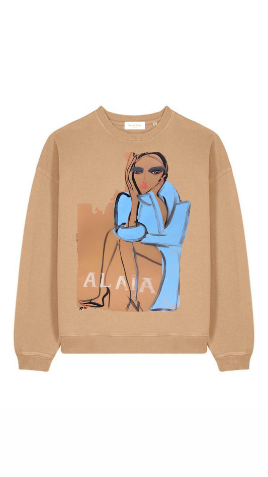 Sweatshirt / Blue Mood