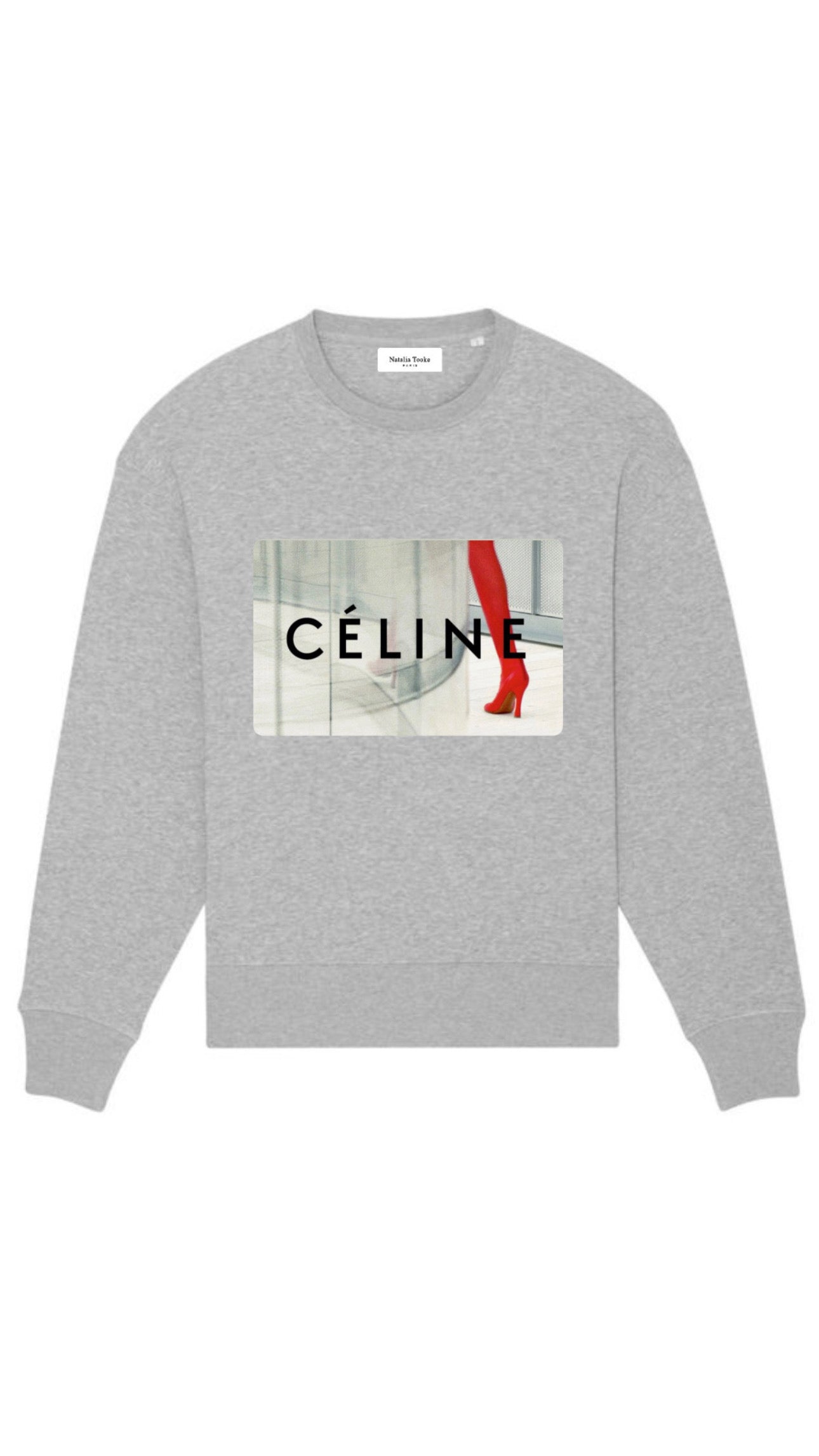 Sweatshirt / Red Boots