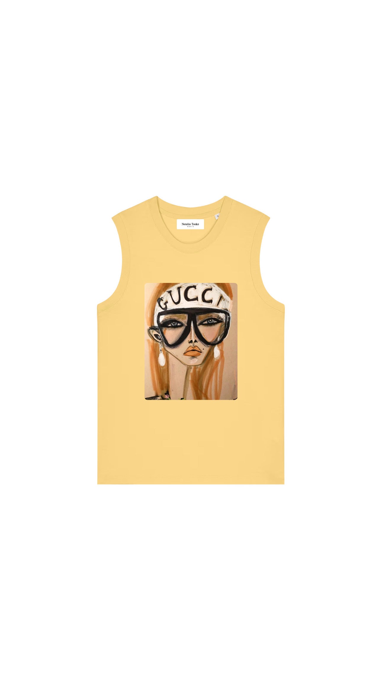 Sleeveless T-shirt / Gucci Shades