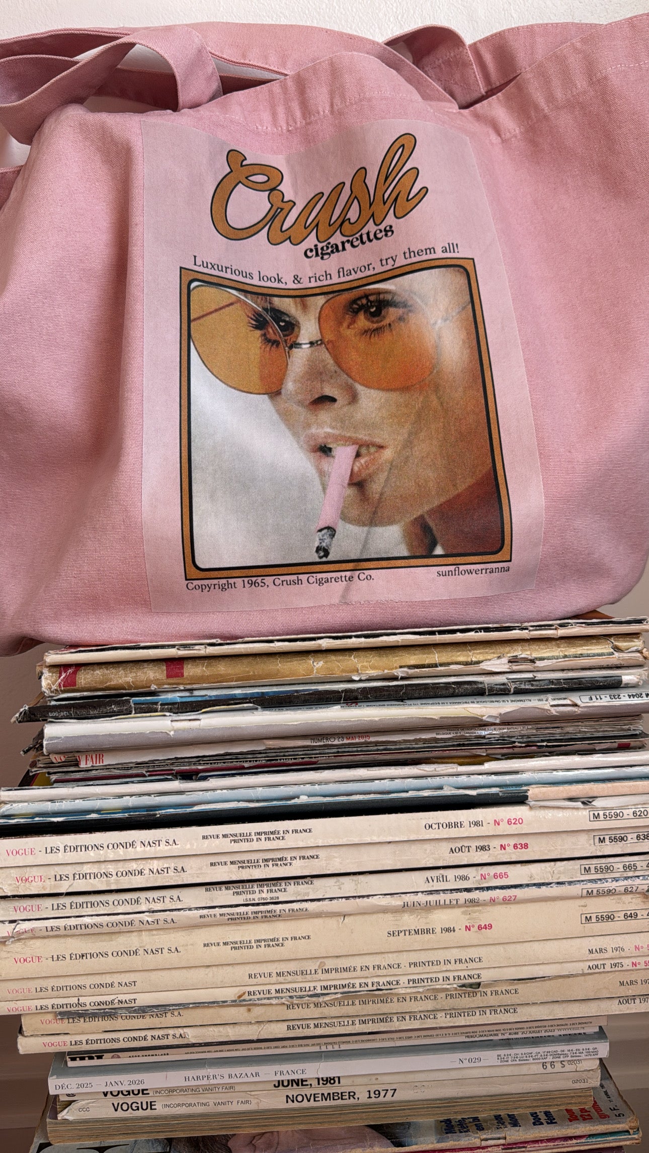 Tote Bag / Pink Crush (1965)