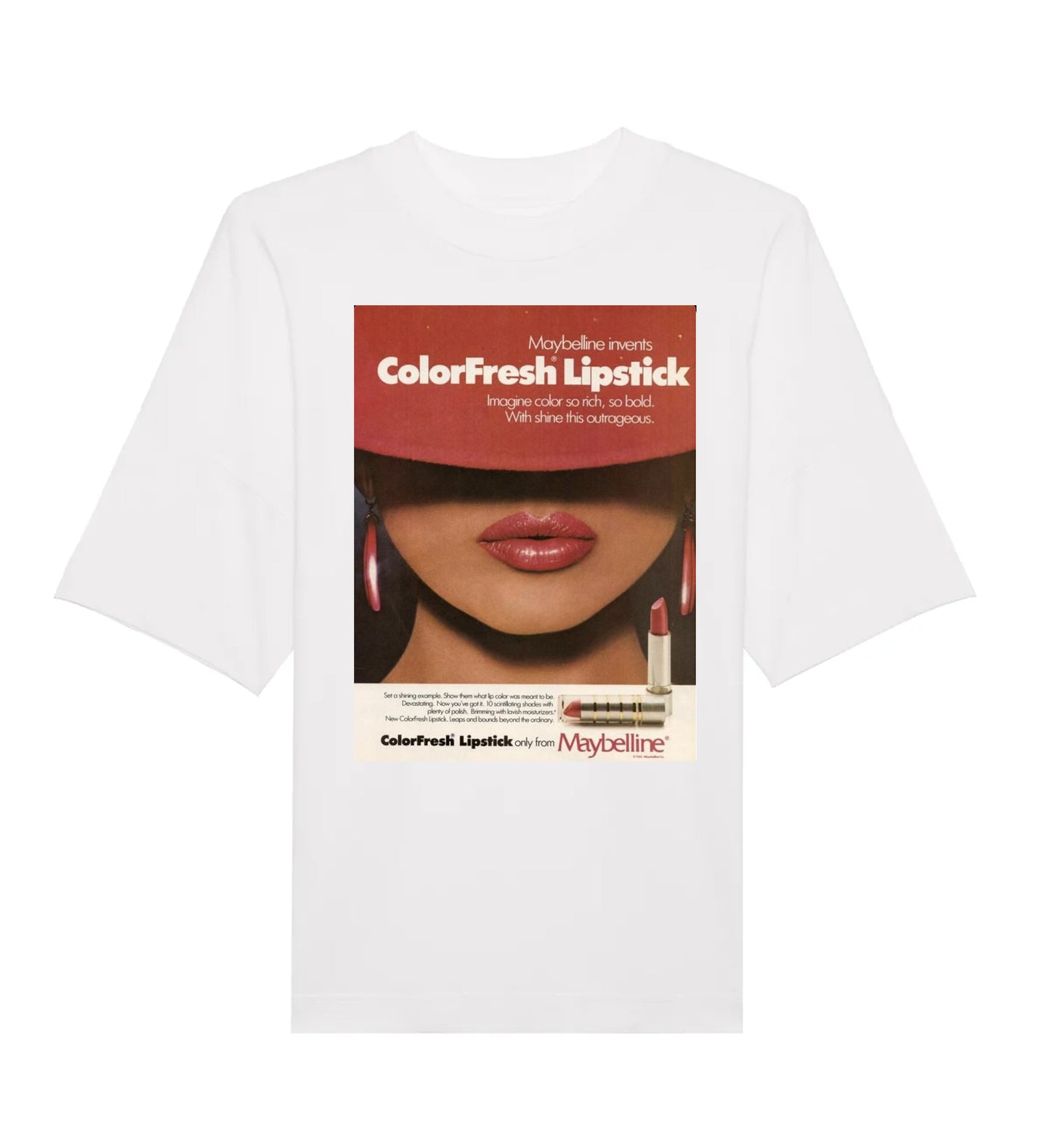 Tee-shirt Lipstick 60's