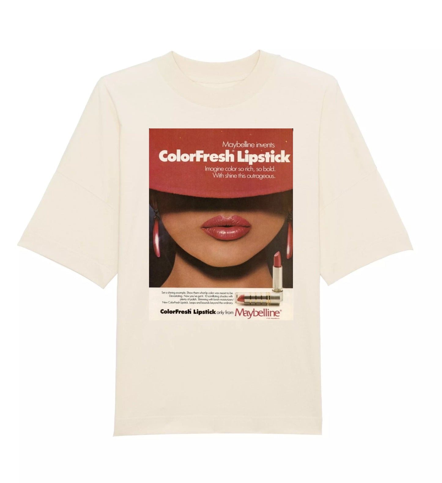 Tee-shirt Lipstick 60's