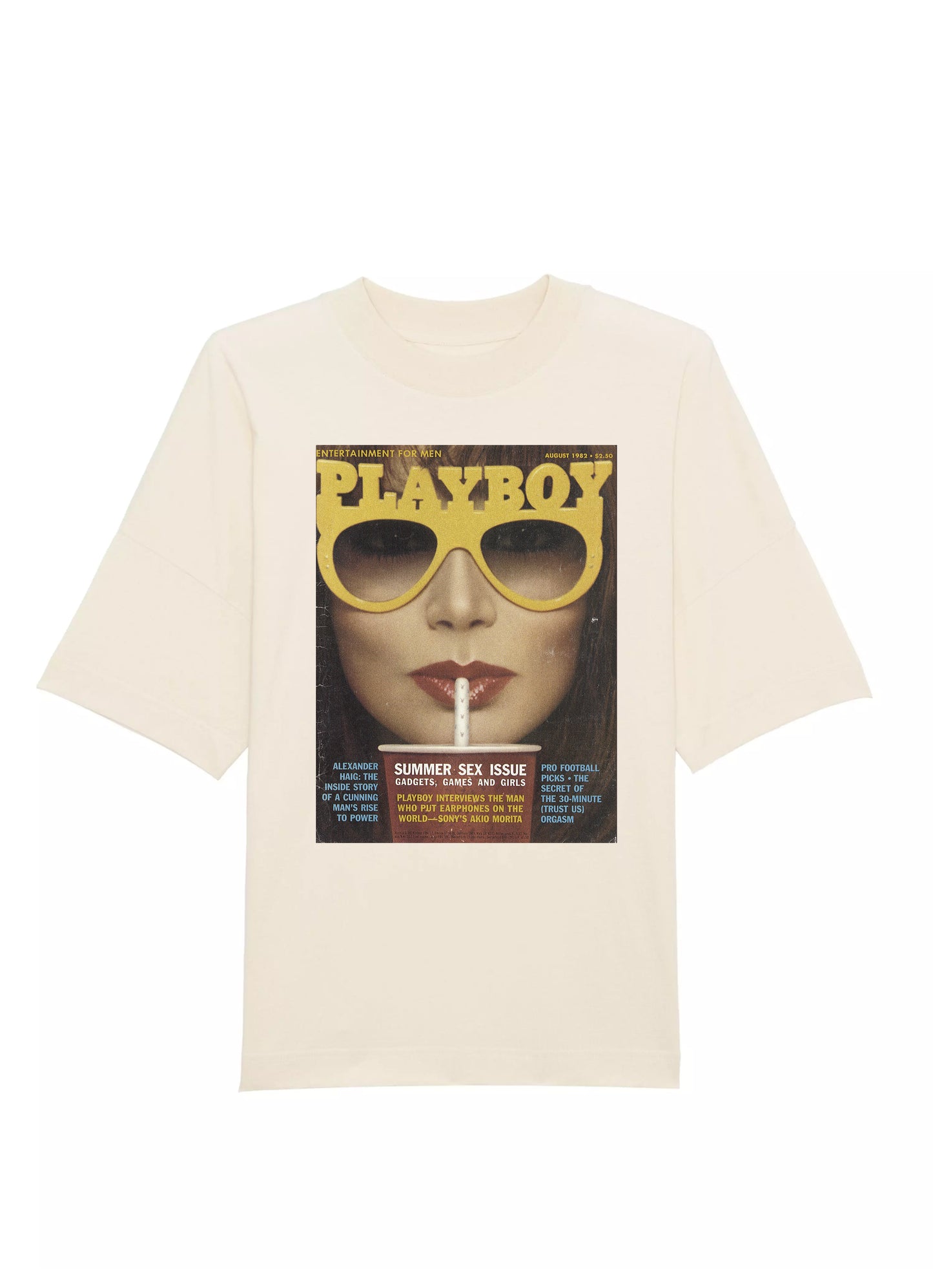 Tee-shirt Lunette jaune 1982